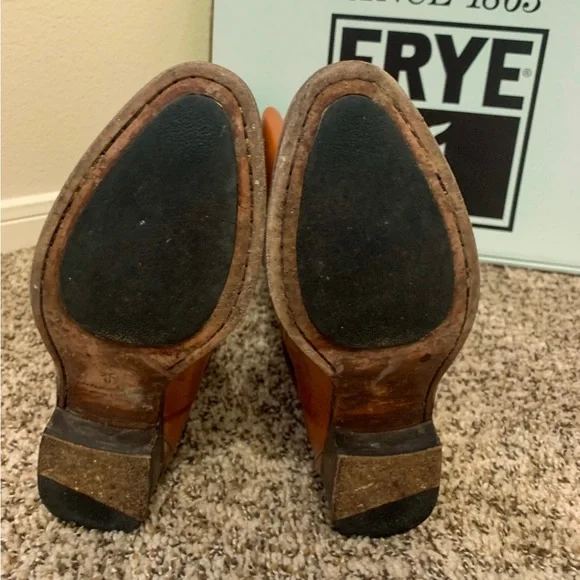 Gently worn Frye, leather Riding Boots - Picture 4 of 5